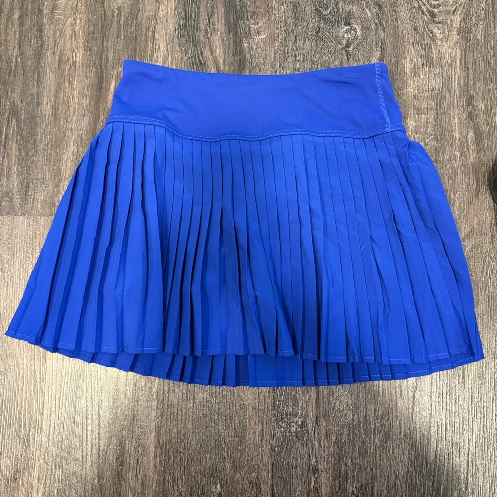 Fabletics Vibrant Blue Skater Skirt